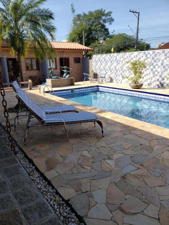 Suites Verano Ubatuba - Bairro Itagua - Com Piscina ภายนอก รูปภาพ